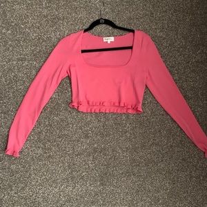 Pink Long Sleeve Shirt
